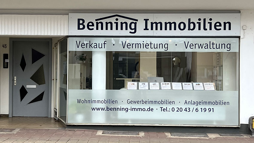 Kontakt - Benning Immobilien Benning Immobilien %